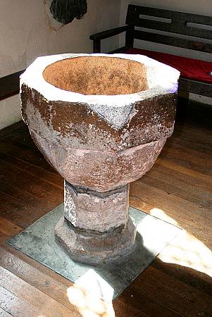 St Ervan - The Font